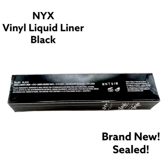 BRAND NEW! SEALED! NYX Vinyl Liquid Eyeliner - Black - Picture 3 of 3